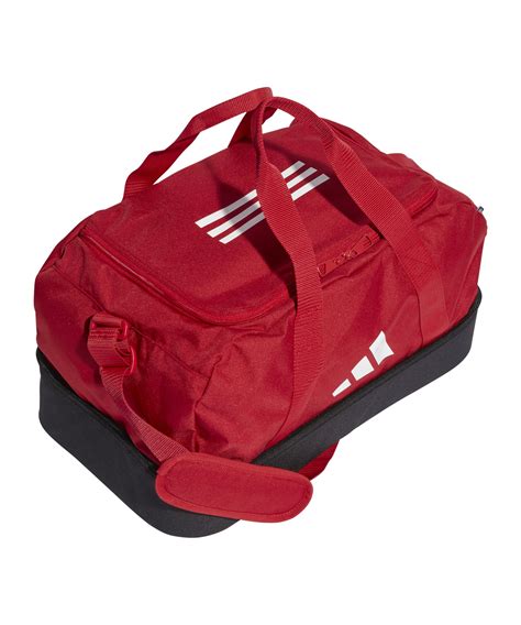 adidas tiro teambag mit bodenfach l rot|Adidas Tiro League Duffel Bag L .